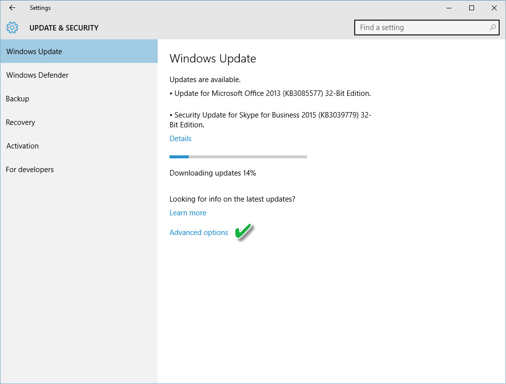 Windows10 Advanced AutoUpdate